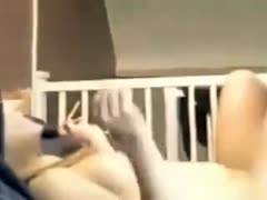 Blond haired large racked and pale dilettante mother I'd like to fuck of my buddy was riding his pecker